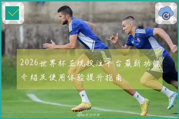2026世界杯正规投注平台最新功能介绍及使用体验提升指南